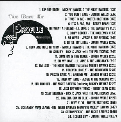 Various : Best Of Profile Records (CDr, Comp)