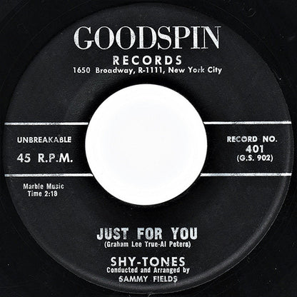 Shytones : A Lover's Quarrel / Just For You (7")