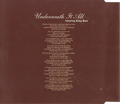 No Doubt : Underneath It All (CD, Single, Enh)