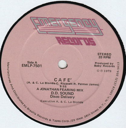 D.D. Sound : Café (LP, Album)