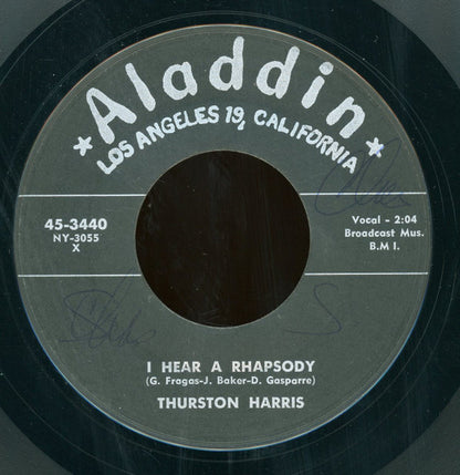 Thurston Harris : Purple Stew / I Hear A Rhapsody (7", Styrene)