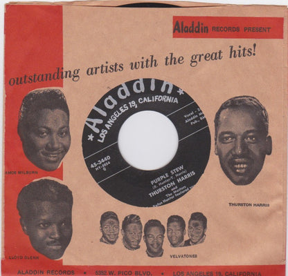 Thurston Harris : Purple Stew / I Hear A Rhapsody (7", Styrene)