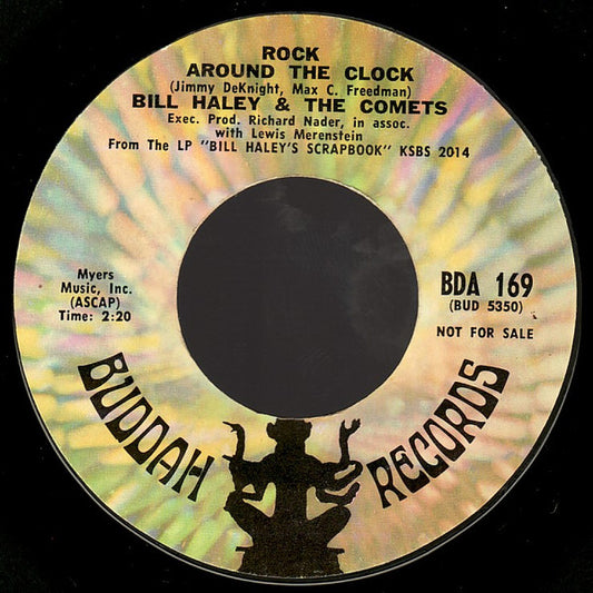 Bill Haley And His Comets : Framed / Rock Around The Clock (7", Promo, Styrene)