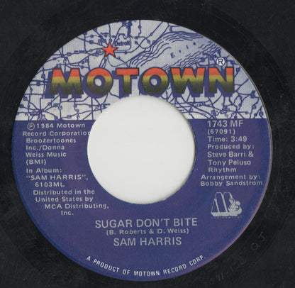 Sam Harris (2) : Sugar Don't Bite (7", Single)
