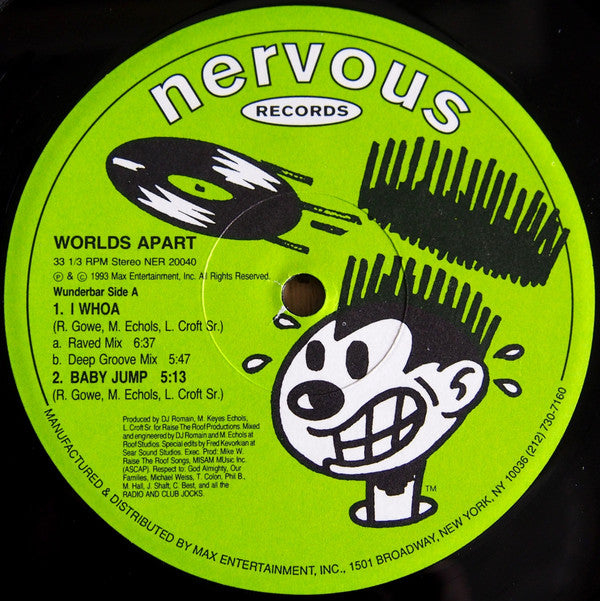 Worlds Apart (2) : I Whoa (12")