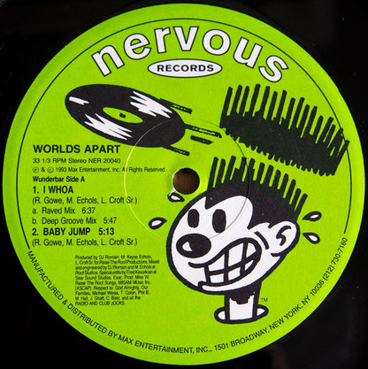 Worlds Apart (2) : I Whoa (12")