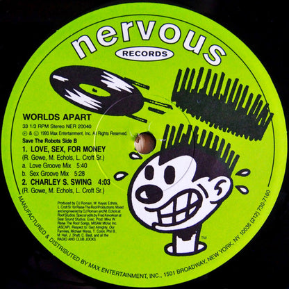 Worlds Apart (2) : I Whoa (12")