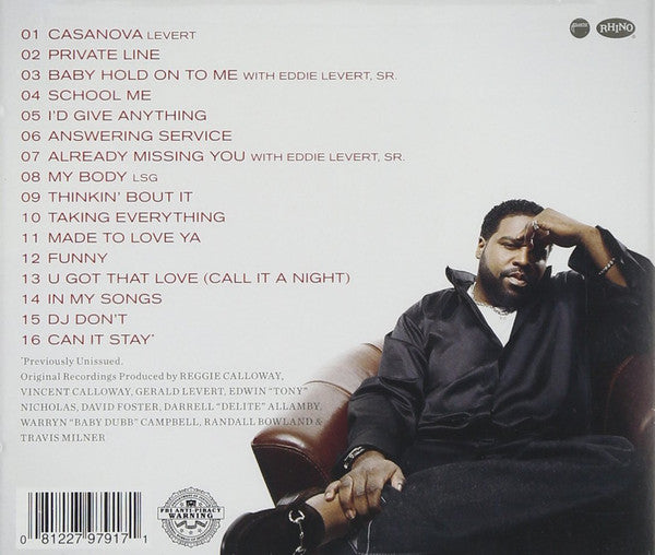 Gerald Levert : The Best Of Gerald LeVert (CD, Comp, RM)