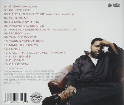 Gerald Levert : The Best Of Gerald LeVert (CD, Comp, RM)