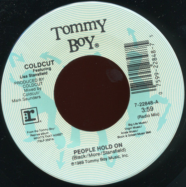 Coldcut Featuring Lisa Stansfield : People Hold On (7", Single)