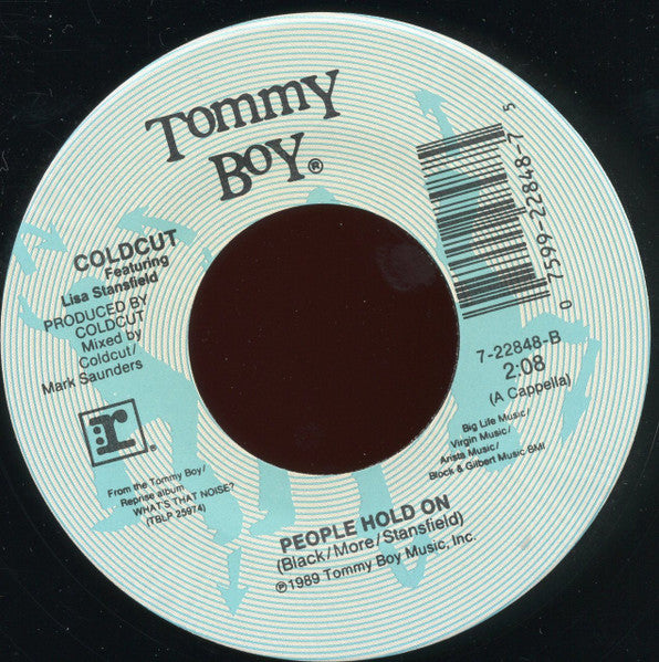 Coldcut Featuring Lisa Stansfield : People Hold On (7", Single)