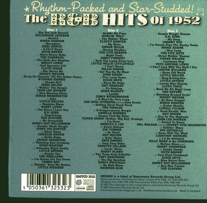 Various : The R&B Hits Of 1952 (3xCD, Comp)