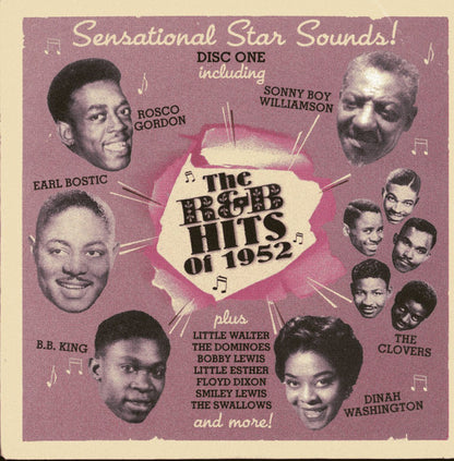 Various : The R&B Hits Of 1952 (3xCD, Comp)