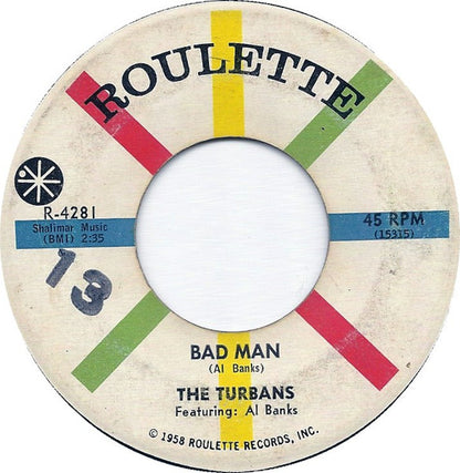 The Turbans Featuring: Al Banks : Diamonds And Pearls (7", Single)