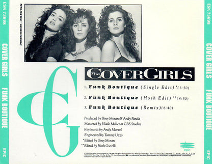 The Cover Girls : Funk Boutique (CD, Single, Promo)