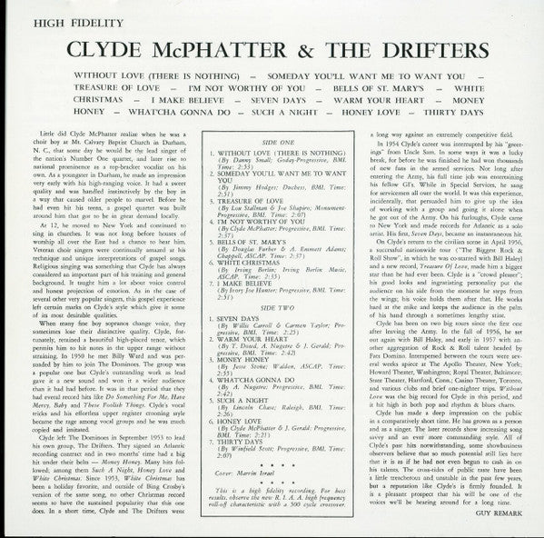 Clyde McPhatter & The Drifters : Clyde McPhatter & The Drifters (CD, Comp, RE)