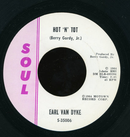 Earl Van Dyke : Soul Stomp / Hot 'N' Tot (7", Single)