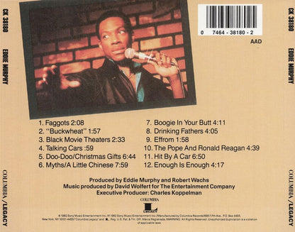 Eddie Murphy : Eddie Murphy (CD, Album, RE)