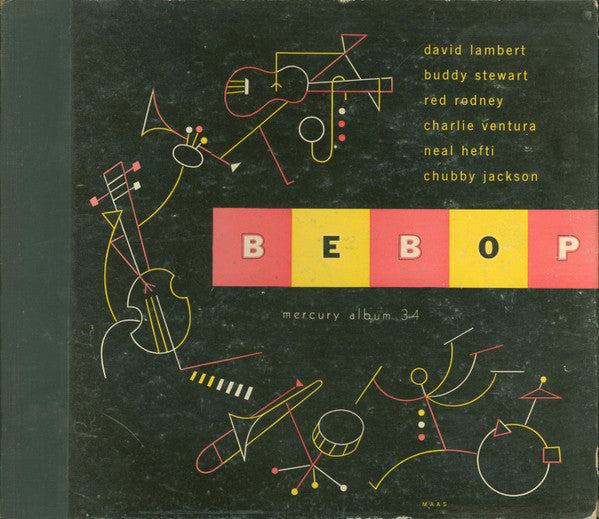 Various : Bebop (3xShellac, 10", Album, Comp)