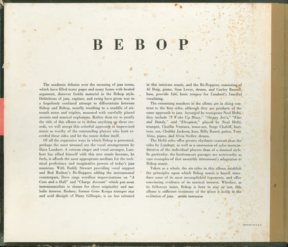 Various : Bebop (3xShellac, 10", Album, Comp)