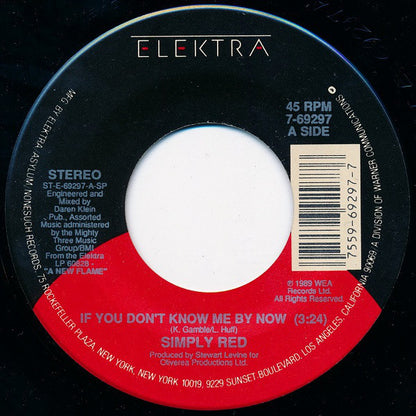 Simply Red : If You Don't Know Me By Now (7", Single, SP )