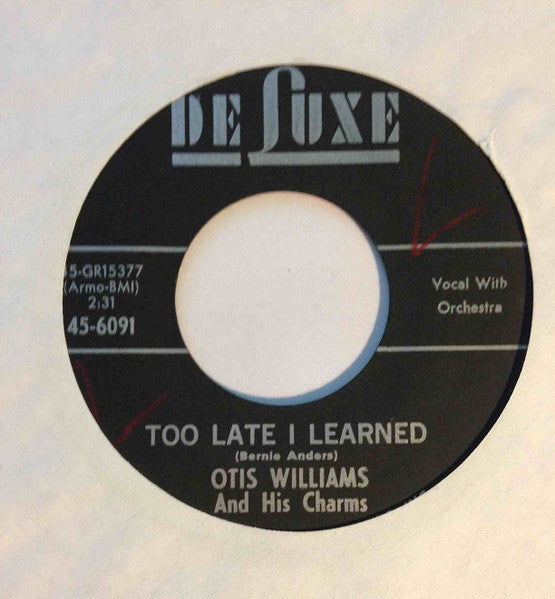 Otis Williams & The Charms : That's Your Mistake (7", Single)