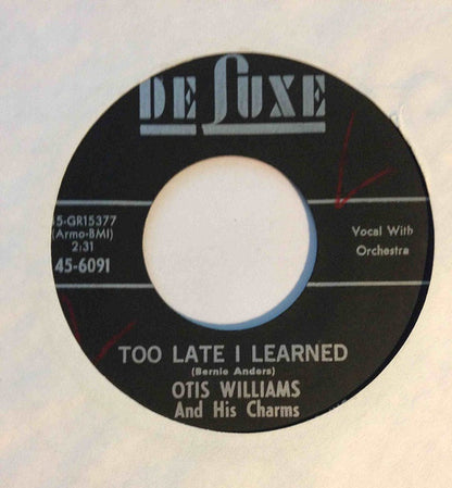 Otis Williams & The Charms : That's Your Mistake (7", Single)