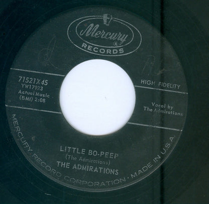 The Admirations (6) : Little Bo-Peep / The Bells Of Rosa Rita (7", Single)