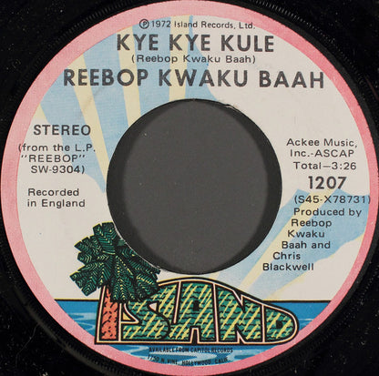 Rebop Kwaku Baah : Silly Boy (7")