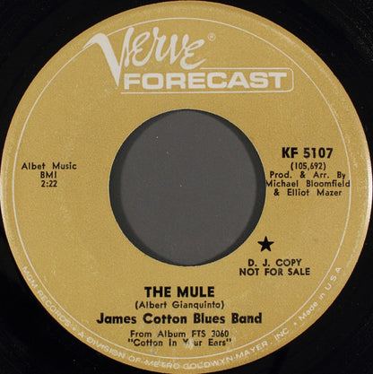 The James Cotton Blues Band : The Mule (7", Promo)