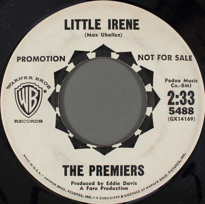 The Premiers : So Fine (7", Promo)