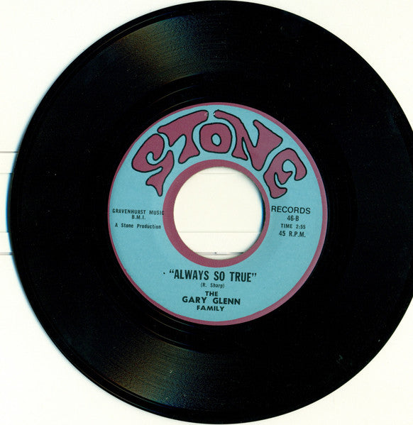 Gary Glenn And The Jeweltones : Goodnight Sweetheart - Goodnight My Love / Always So True (7")