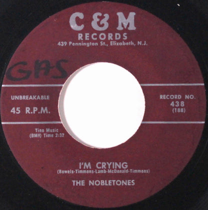 The Nobletones : I'm Crying / Mambo Boogie (7")