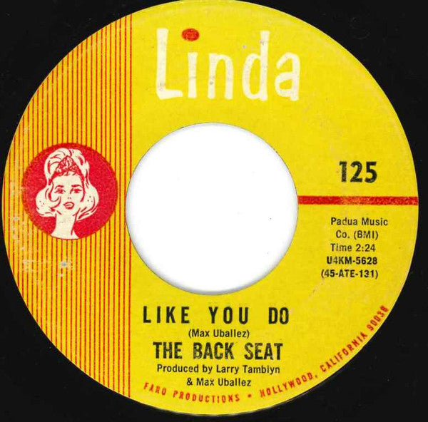 The Backseat : Where Is Mary (7", Single)