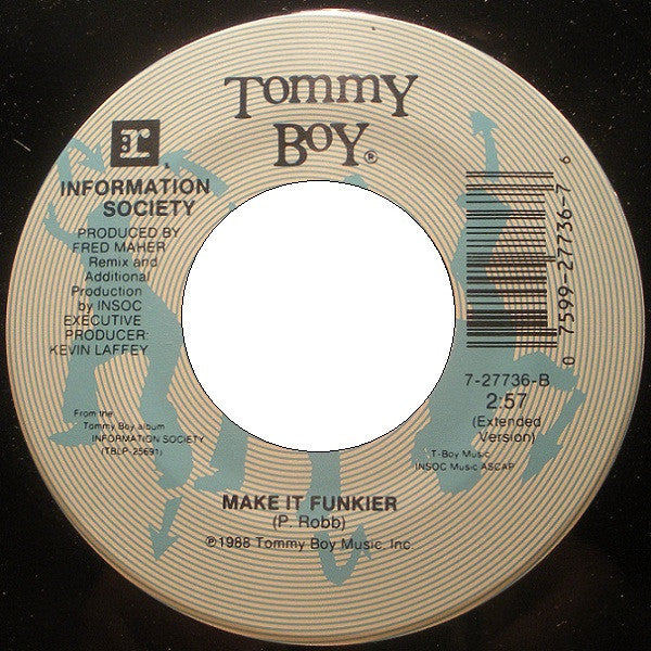 Information Society : Walking Away (7", Single)