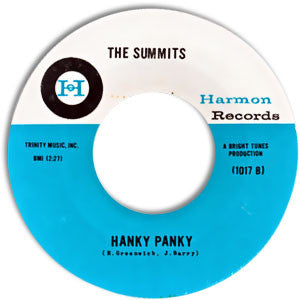 The Summits (2) : He's An Angel / Hanky Panky (7", Single, Mono)