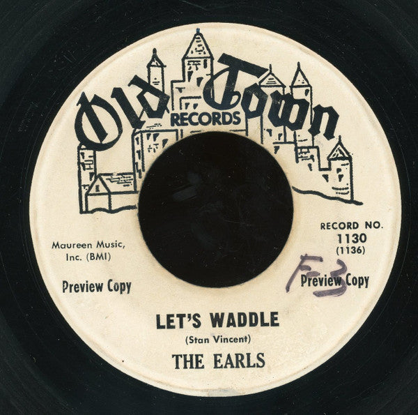 The Earls : Remember Then (7", Single, Promo)