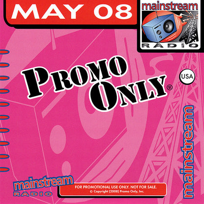 Various : Promo Only Mainstream Radio: May 08 (CD, Comp, Promo)