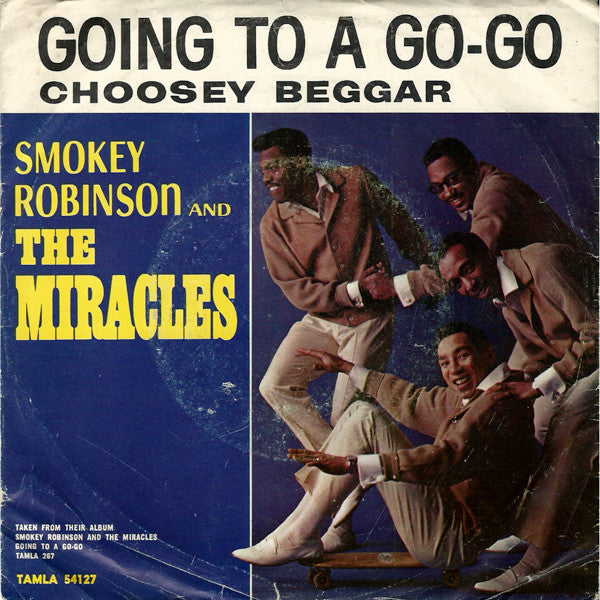 The Miracles : Going To A Go-Go (7", Single)