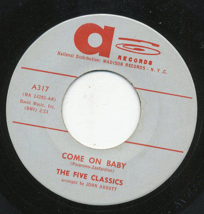 The Five Classics (3) : My Imagination / Come On Baby (7", Single, RE)
