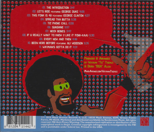 Wayman Tisdale : The Fonk Record (CD, Album)