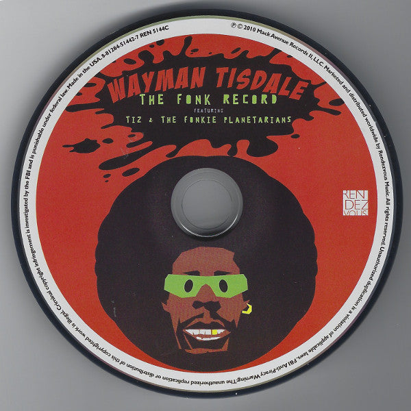 Wayman Tisdale : The Fonk Record (CD, Album)