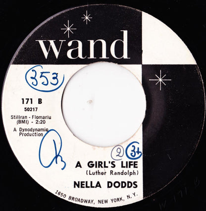 Nella Dodds : Finders Keepers, Losers Weepers (7", Single, Bla)