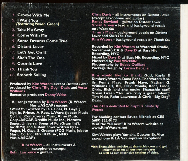Kim Waters : I Want You - Love In The Spirit Of Marvin (CD)