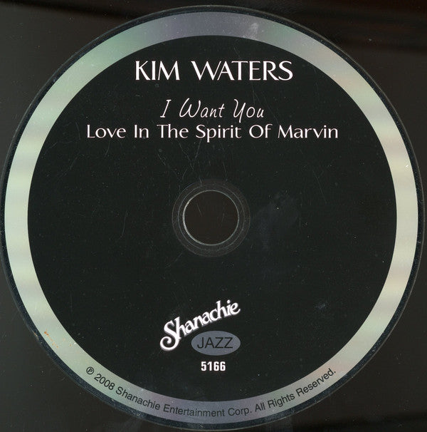 Kim Waters : I Want You - Love In The Spirit Of Marvin (CD)