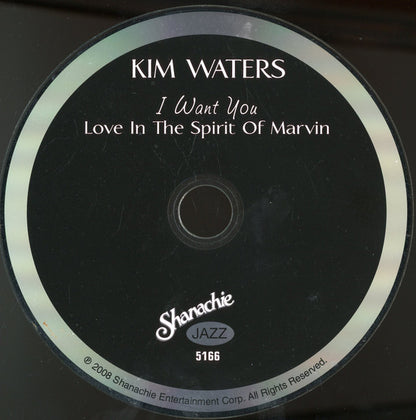 Kim Waters : I Want You - Love In The Spirit Of Marvin (CD)