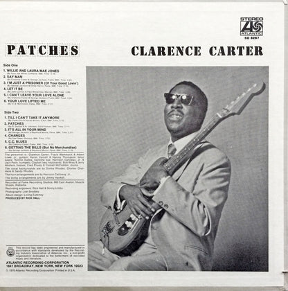 Clarence Carter : Patches (LP, Album, RE, RI )