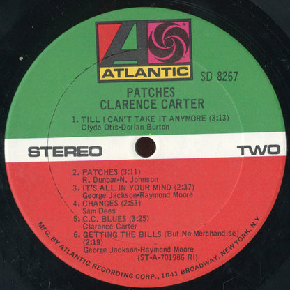 Clarence Carter : Patches (LP, Album, RE, RI )