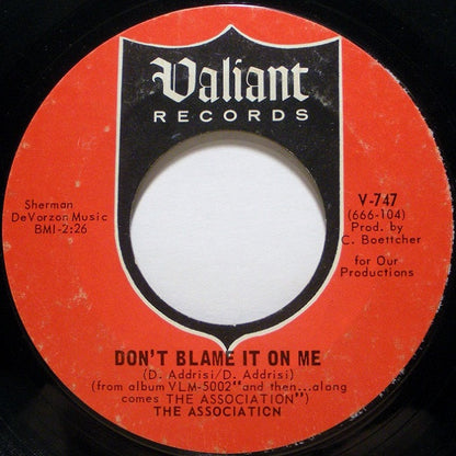 The Association (2) : Cherish (7", Single, Styrene, Pit)