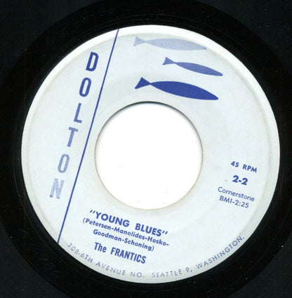 The Frantics : Straight Flush (7", Single)